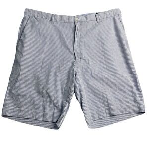 Polo Ralph Lauren Searsucker Shorts Men's  42T Stretch Classic Fit Blue